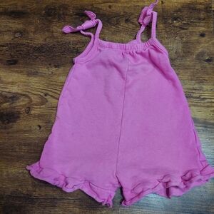 ZARA Baby Girls 12-18M Pink Romper